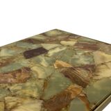 Vintage Set Nesting Tables Onyx Marble 60s Side Tables
