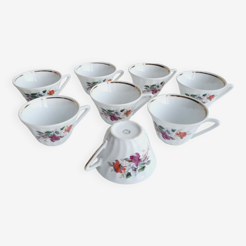 Set of 8 cups Chauvigny