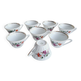 Lot de 8 tasses Chauvigny
