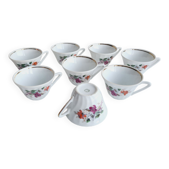 Lot de 8 tasses Chauvigny