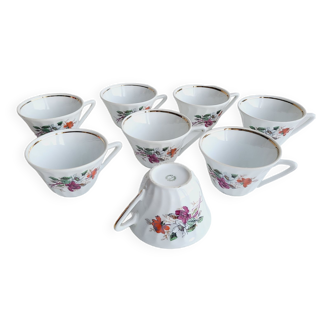 Set of 8 cups Chauvigny