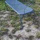 Wrought iron bench