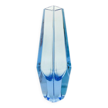 Vase Art Déco, cristal, Moser, Tchécoslovaquie, années 1930
