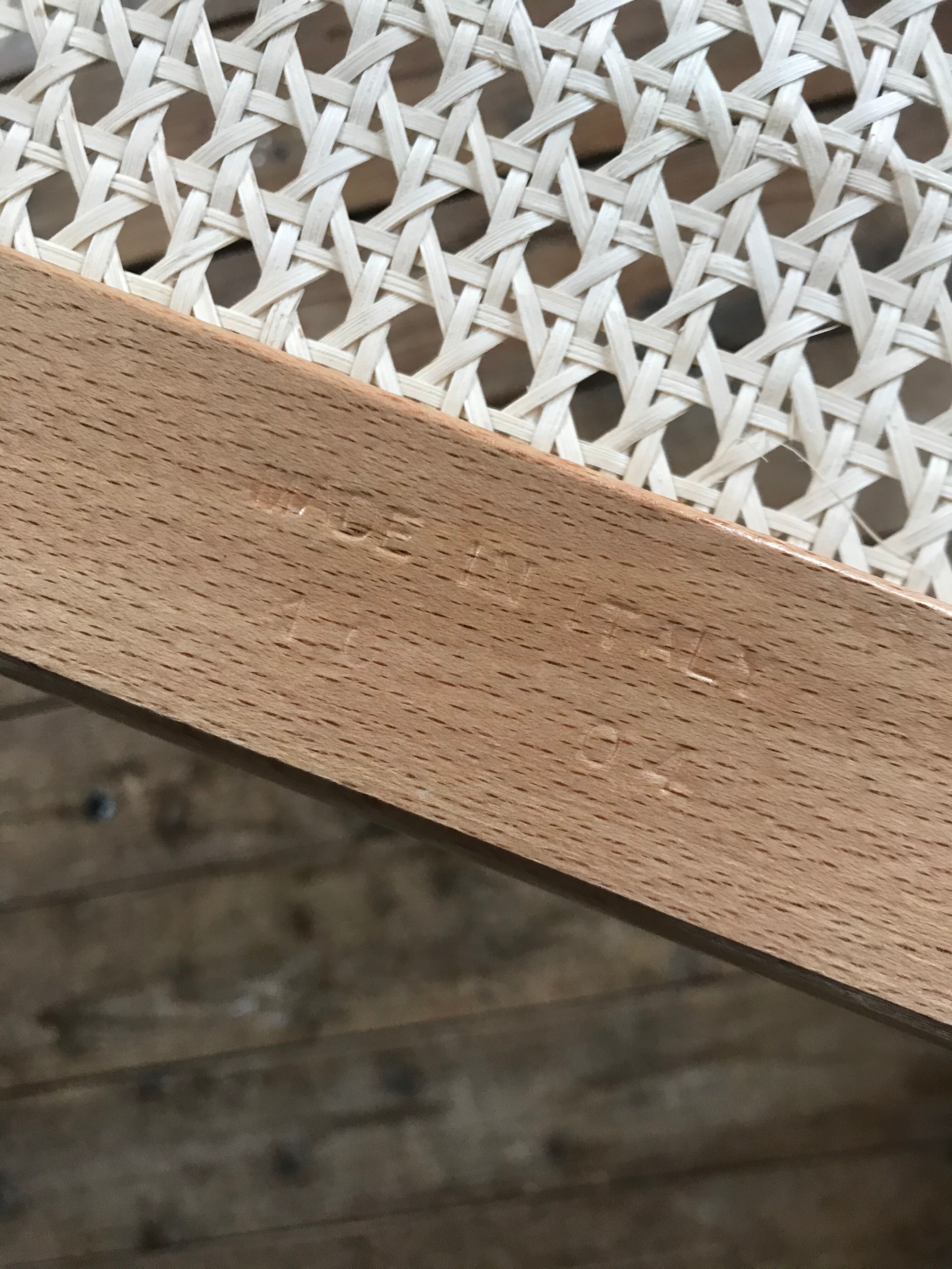 2 Chairs Beige Cesca B32 by Marcel Breuer