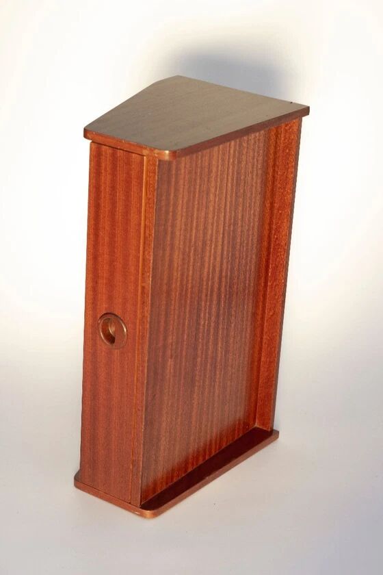Teak wall shelf bedside - Denmark 1960s