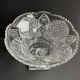 Large bowl on foot – Cut crystal - 20th century