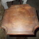 Wooden pedestal column