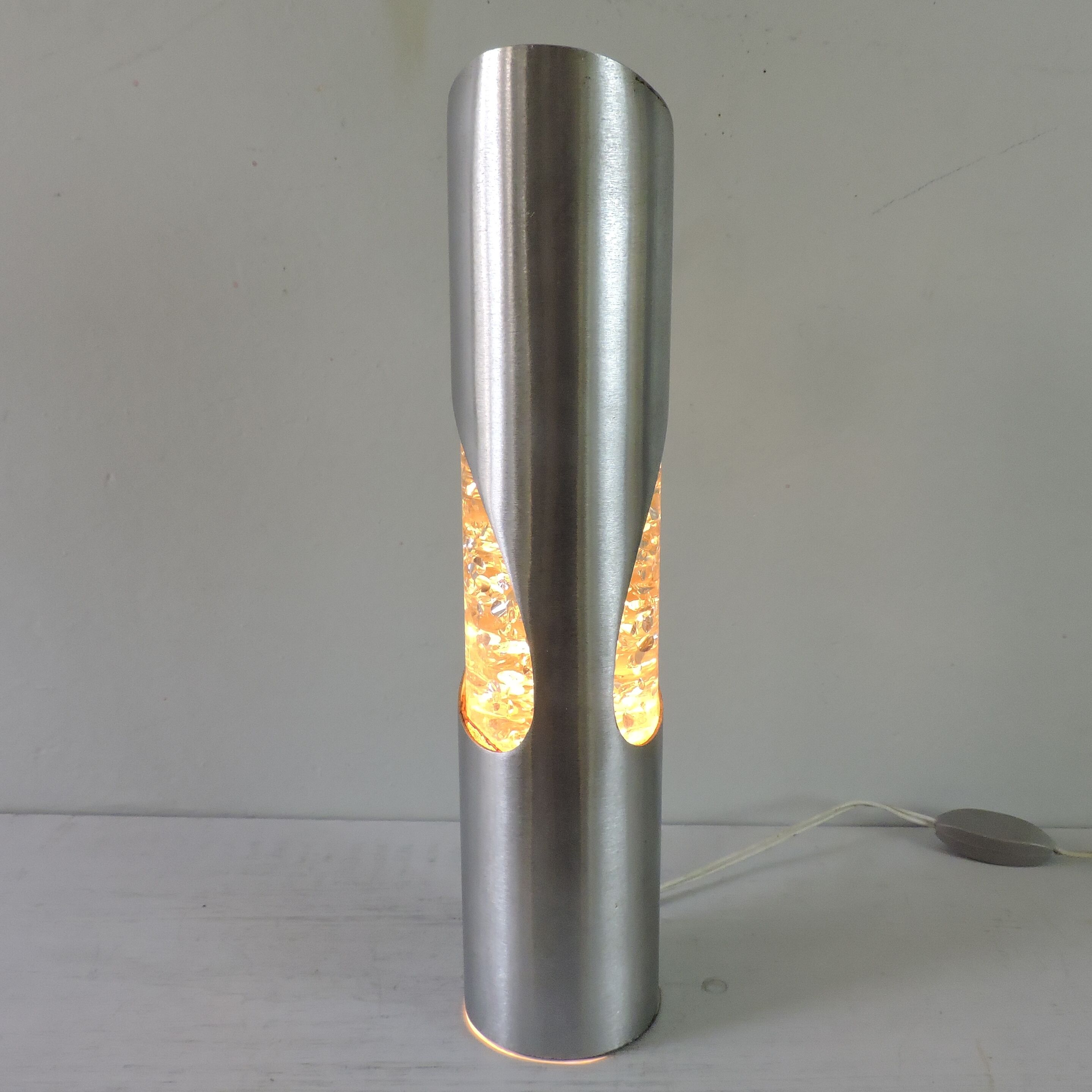 Vintage lamp glitter 70s