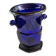 Seau a glacons verre bleu de bristol