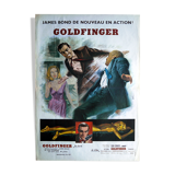 Original movie poster "Goldfinger", James Bond 007