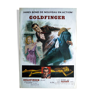 Affiche cinéma originale "Goldfinger", James Bond 007