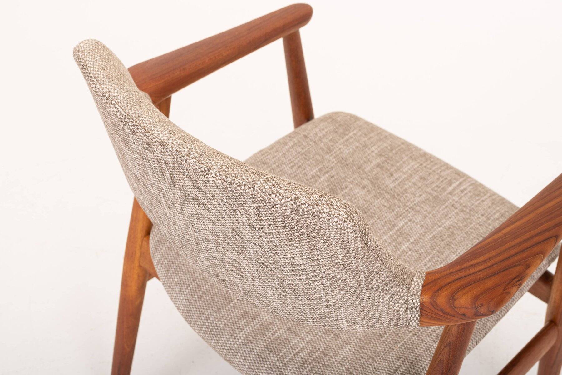 Vintage GM11 dining chairs from Glostrup Møbelfabrik, 1960s, set of 6