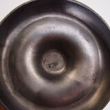 Vintage pewter oil lamp