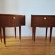 Paire de tables de chevet Mid-Century