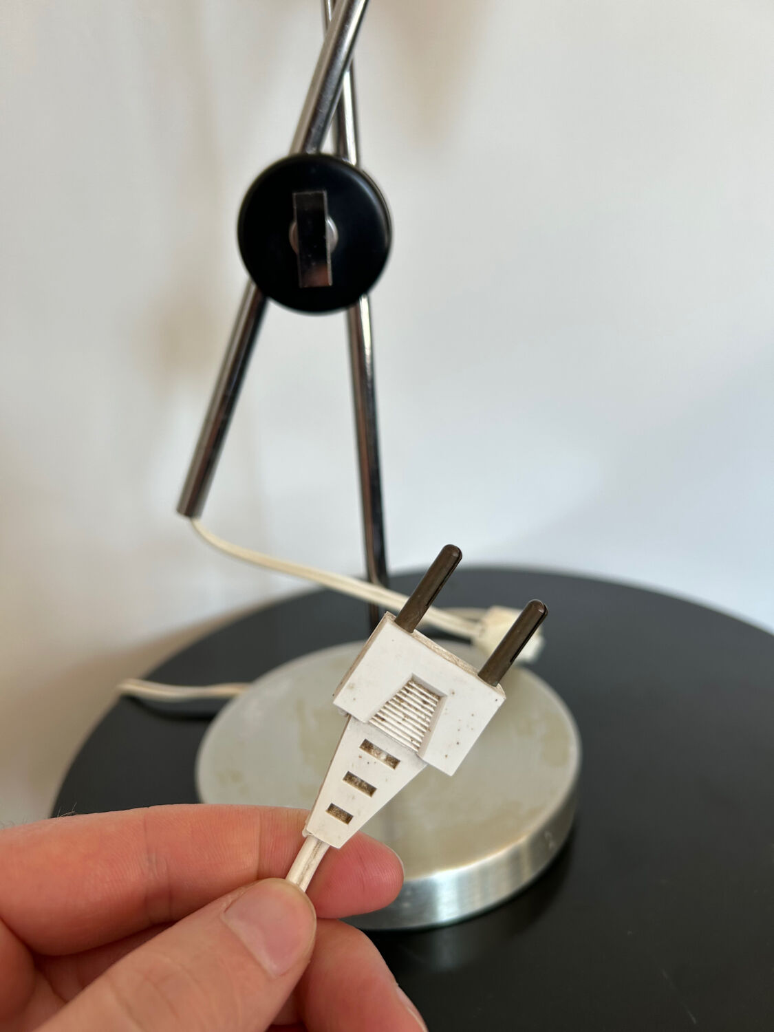 1970s aluminium lamp