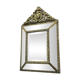 Richly Decorated French Cushion Mirror From The early 19th Century