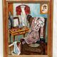 Oil painting on canvas , signed painting