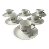Service à café en porcelaine