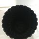 Black ceramic umbrella holder