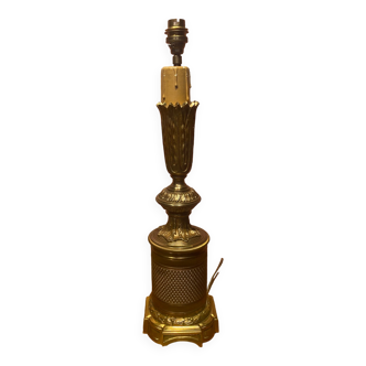 Brass lamp foot