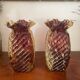 Pair of Clichy vases
