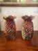 Paire de vases en verre de Clichy