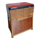 Coffre de rangement de pêche tabouret de pêcheur