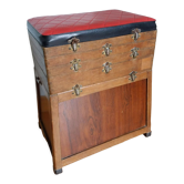 Coffre de rangement de pêche tabouret de pêcheur