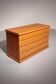 Italian architectural chest of drawers in ash