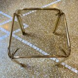 Side table smoked glass