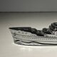 MTC Art Deco Table Lighter, Boat - Cruise Liner, Chrome Steel