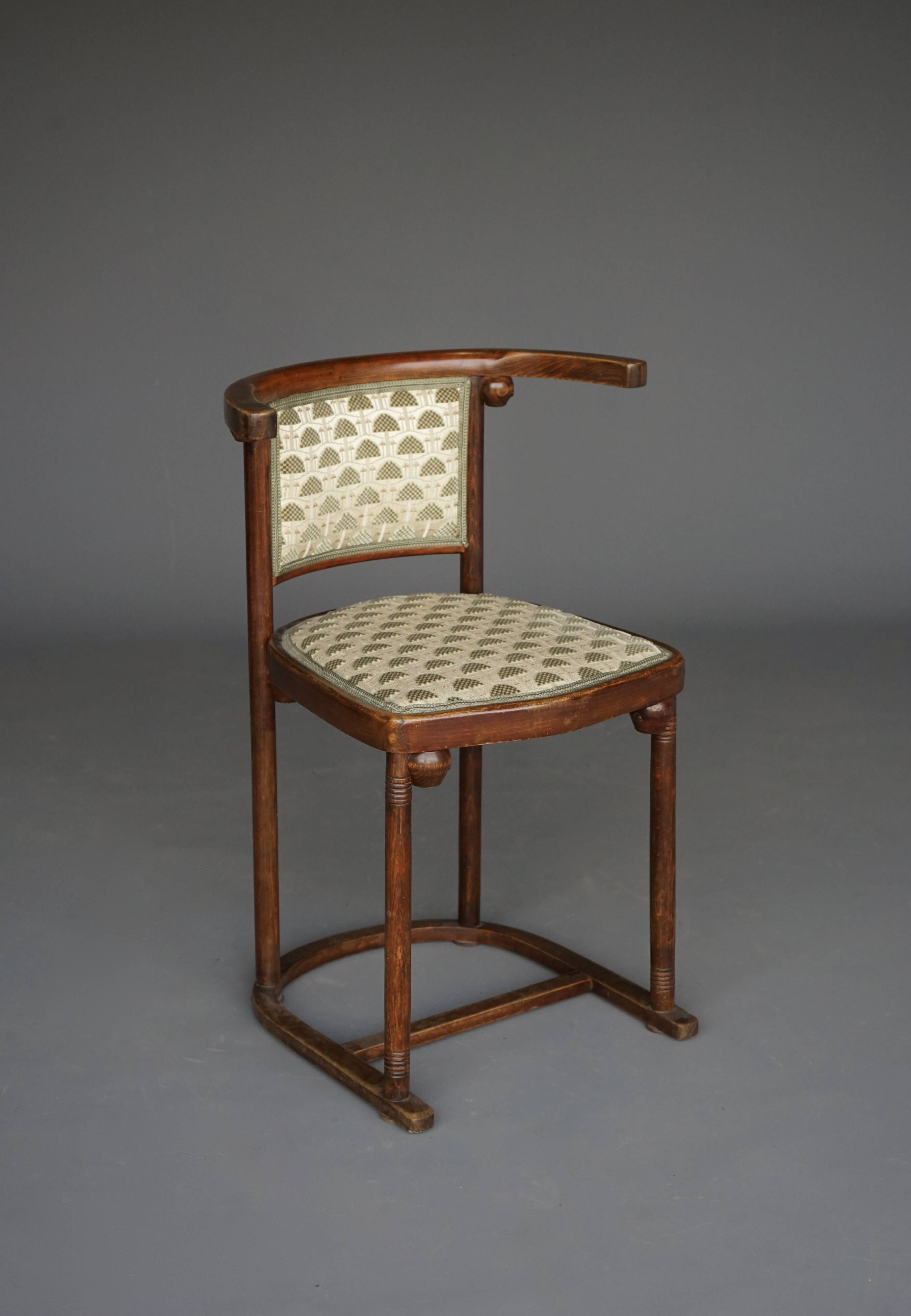 Secessionist Chair attributed to Josef Hoffmann, 1920s