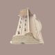 Large Art Deco cloakroom / wall coat rack