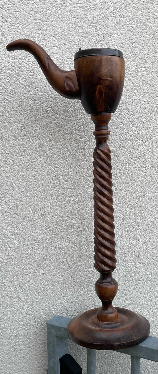 Cendrier sur pied vintage