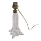 Pied de lampe cristal Art Déco 1950