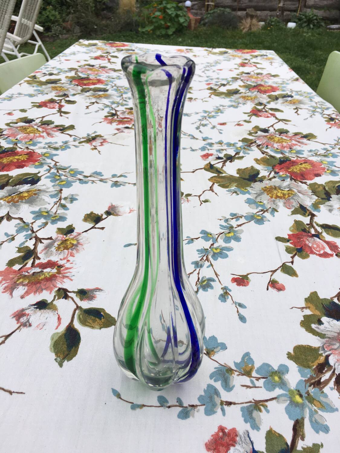 Murano glass vase