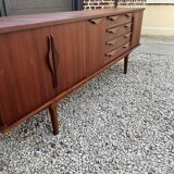 Scandinavian teak row