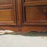 Louis XV wardrobe façade, walnut