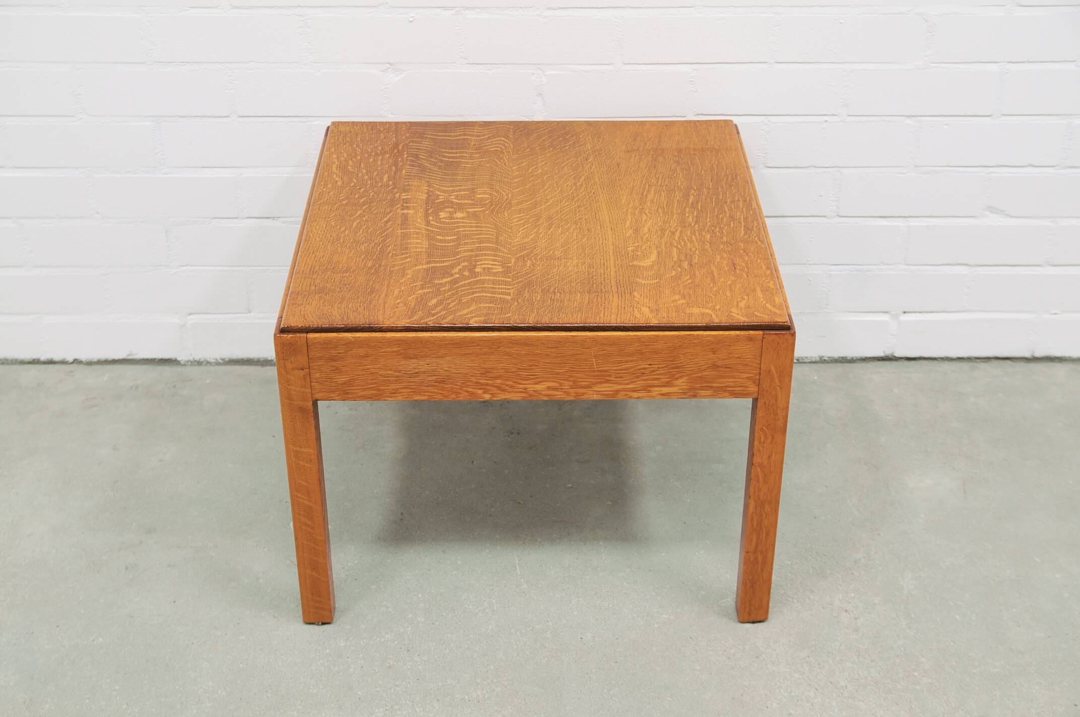 vintage square 60's coffee table