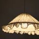 Emilia "tiny flowers" conical pendant light with steering wheel
