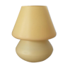 Lampe champignon jaune pâle