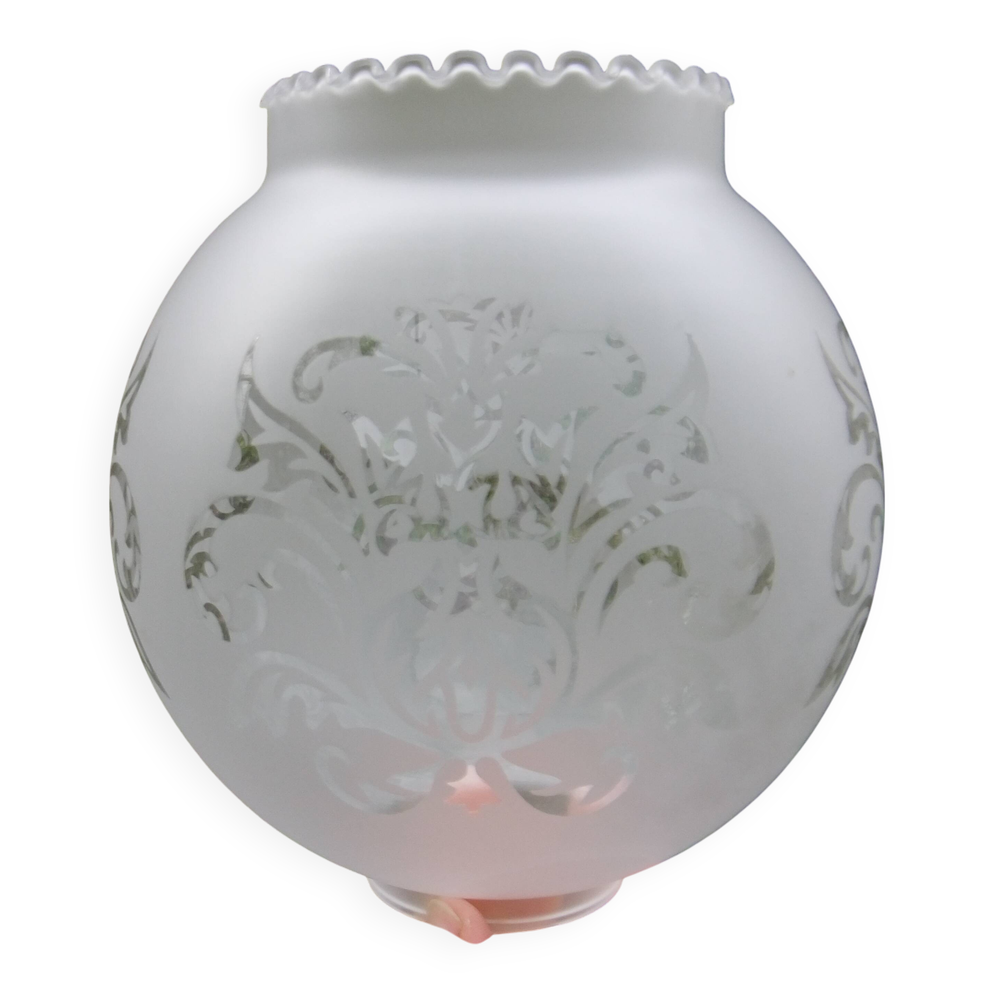 Tulip globe etched glass pendant lamp chandelier wall lamp