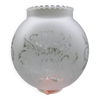 Tulip globe etched glass pendant lamp chandelier wall lamp