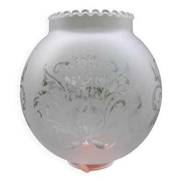 Tulip globe etched glass pendant lamp chandelier wall lamp