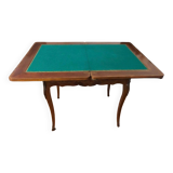 Antique marquetry game table