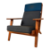 GE-375 armchair by Hans Wegner for Getama