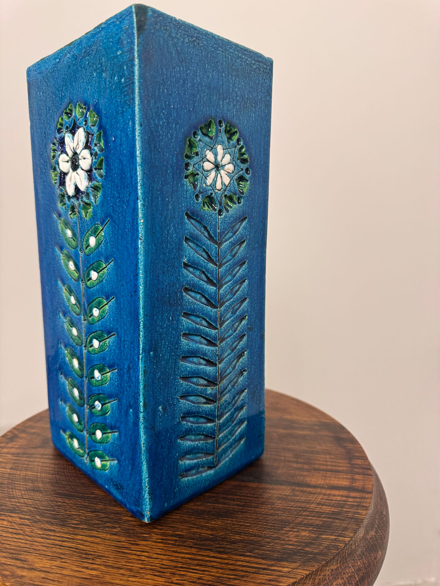 Ceramic vase by Aldo Londi for Bitossi Italy