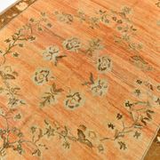 Tapis persan classique pêche et marron 7x10, 204x313 cm