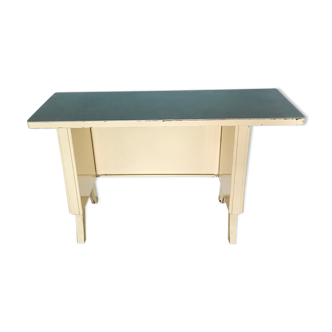 Bureau industriel en métal et Formica