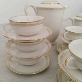 French Porcelain Coffee Service Pillivuyt et Cie Vintage